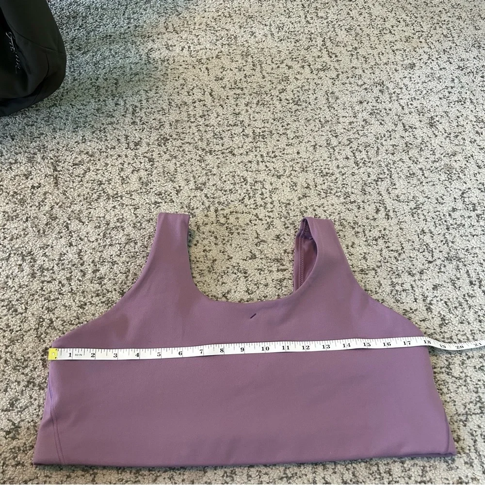 Nike Purple One Scoop Light Support Lightly Lined U Neck Sports Bra Size 1X